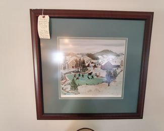 "Ice Pond" Print by Will Moses