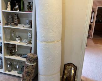 My Pillow king mattress pad and rug