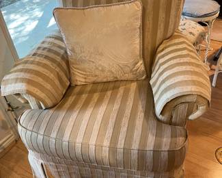 Chair and foot stool