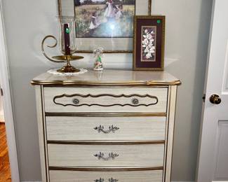 Vintage French Provincial Dresser - $300