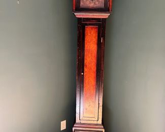 Wooden grandfather clock