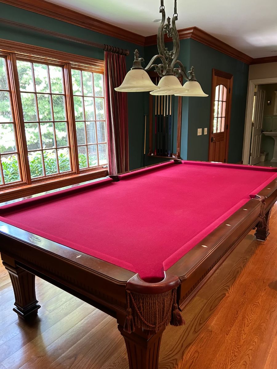 9' Brunswick slate Kendrick pool table