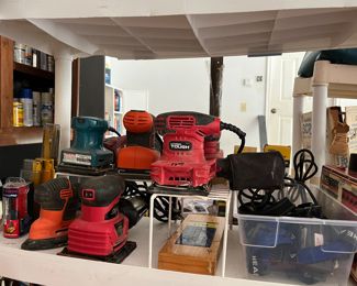 Multiples of corded sanders