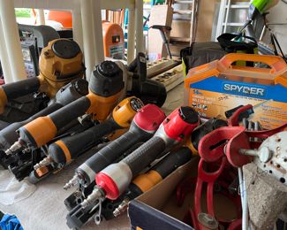 Lots of air tools