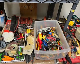 Loads of misc hand tools