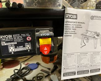Ryobi router table