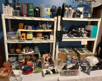 Assorted housewares and decor items