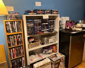 Lots of movies, music