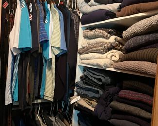 Quality men’s clothing size medium 