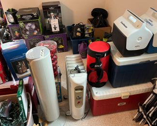 Coolers, fans, heaters
