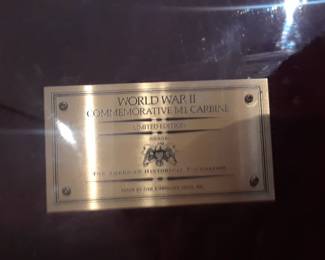WWII Commerative Carbine in case