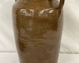 3G. SIGNED RHEIN HARDT POTTERY CHURN