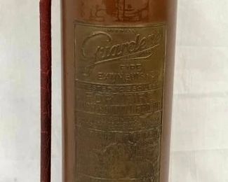 BRASS FIRE EXTINGISHER