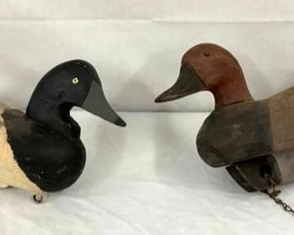 EARLY WOODEN DUCK DECOYS