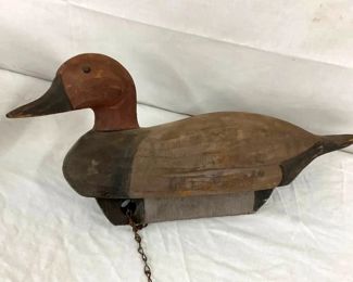 WOODEN DUCK DECOY