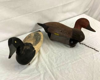 EARLY WOODEN DUCK DECOYS
