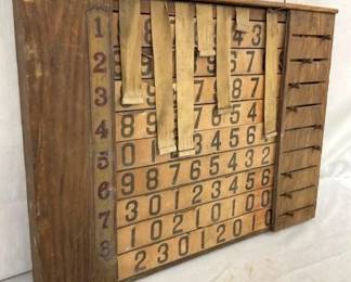 CLOSEUP VIEW EARLY BOARD