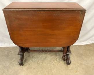 EARLY WALNUT GATELEG  DROPLEAF TABLE