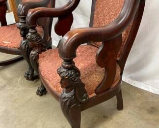 SIDEVIEW VICTORIAN CHAIR 