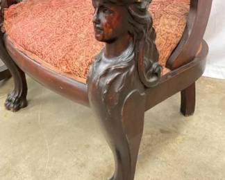 CLOSE UP VIEW CARVED JENNY LYNN HEAD