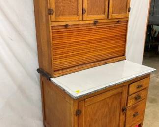 SIDE VIEW HOOSIER CABINET 