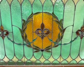 OTHERSIDE LEADED GLASS WINDOW 