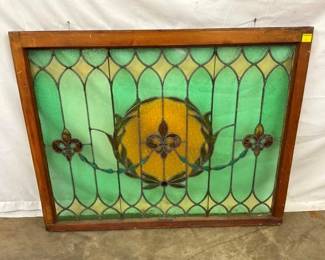 OTHERSIDE LEADED GLASS WINDOW 