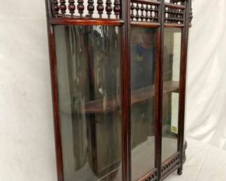 W/ CURVED GLASS SIDES