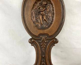 CLOSEUP CARVED CHAIR