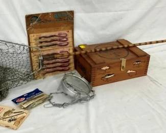 VARIOUS FISHING ITEMS