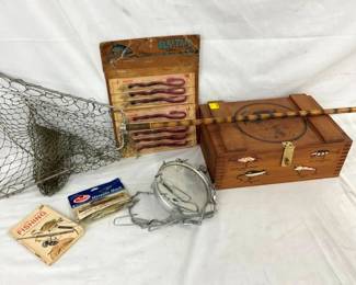 CLOSEUP FISHING ITEMS