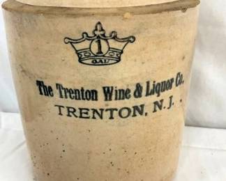 CLOSE UP VIEW WINE & LIQUER JUG