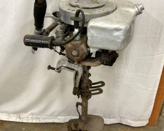 JOHNSON TWIN CYLINDER BOAT MOTOR