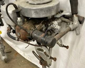JOHNSON TWIN CYLINDER BOAT MOTOR