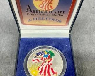 2000 COLORIZED AMERICAN SILVER EAGLE