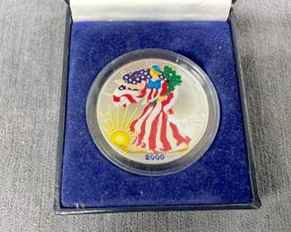 CLOSE UP VIEW AMERICAN EAGLE