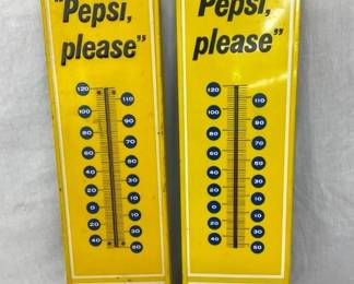 2 SAY PEPSI PLEASE THERMOMETERS