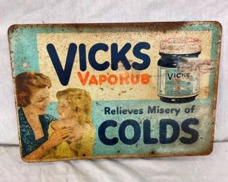 15X11 VICKS VAPORRUB SIGN