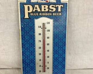 10X21 PABST BLUE RIBBON THERMOMETER