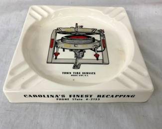 8X8 TOWN TIRE SERVICE ASHTRAY