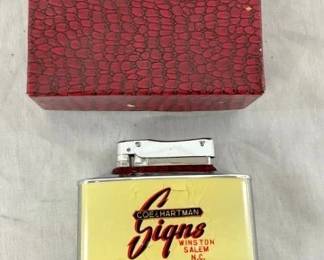 COE & HARTMAN SIGNS LIGHTER