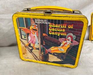 1982 MCDONALDS LUNCHBOX