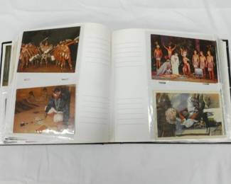 NATIVE AMERICANA POSTCARDS