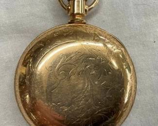 GOLD CASE POCKET WATCH