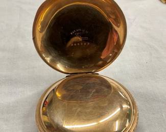WALTHAM HUNTER CASE POCKET WATCH