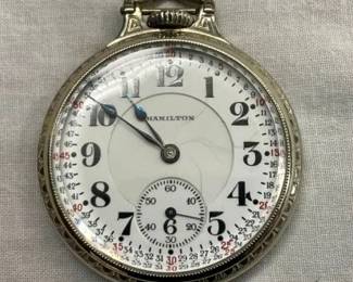 HAMILTON LEVER SET RR 21J SIZE 16