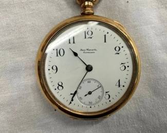 17JEWEL BALL WATCH CO. GOLD CASE WATCH
