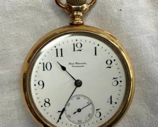 17JEWEL BALL WATCH CO. GOLD CASE WATCH