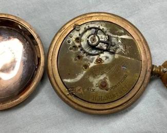 CLOSEUP INSIDE POCKET WATCH