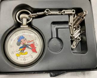 DISNEY BRADLEY "MICKEY" POCKET WATCH